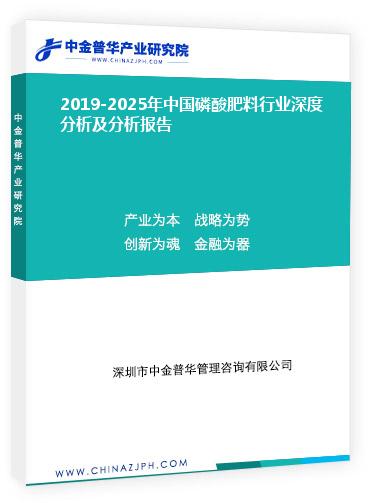 2019-2025年中国磷酸肥料行业深度分析及分析报告