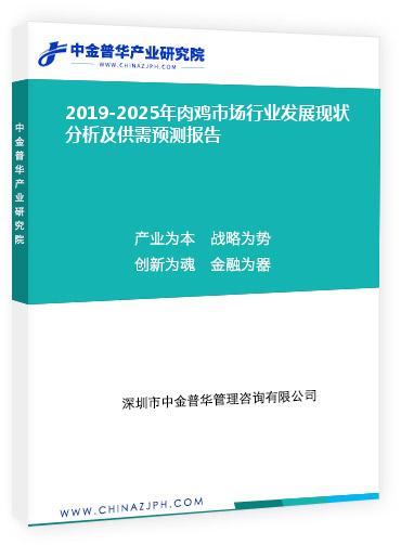 2019-2025年肉鸡市场行业发展现状分析及供需预测报告