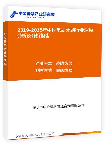 2019-2025年中国电动牙刷行业深度分析及分析报告