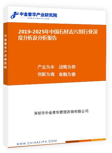 2019-2025年中国石材去污剂行业深度分析及分析报告